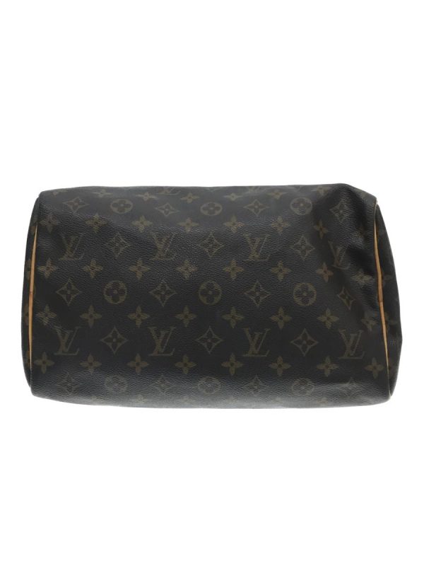 justbag05 LOUIS VUITTON Speedy Monogram Canvas PVC Brown Bag