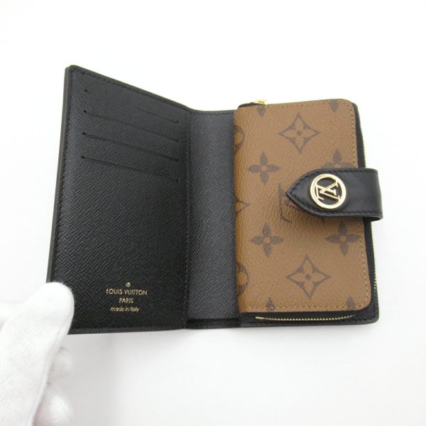 justbag05 Louis Vuitton Portefeuille Juliet Bifold Wallet Monogram Reverse Brown Wallet