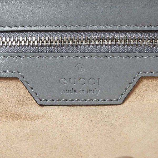 justbag09 Gucci Shoulder Bag Gray ARIA GG Marmont