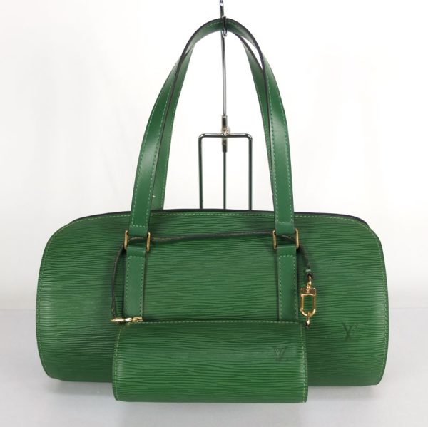 justbag1 Louis Vuitton Soufflot Handbag Epi Borneo Green