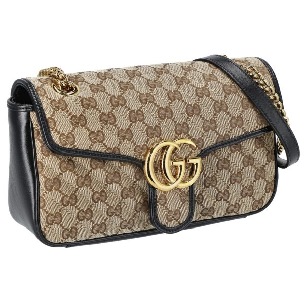 justbag1 Gucci Shoulder Bag GG Marmont Beige