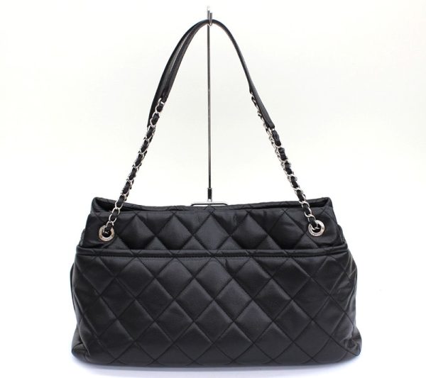 justbag2 Chanel Caviar Chain Shoulder Matelasse Black Here Mark