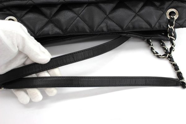 justbag6 Chanel Caviar Chain Shoulder Matelasse Black Here Mark