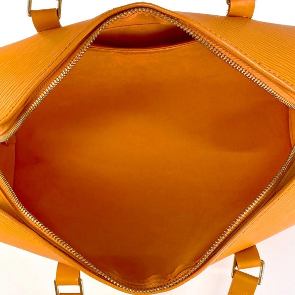 kaipre 1000041131984 5 d 20221026152401 Louis Vuitton Soufflot Shoulder Tube Handbag Epi Mandarin Orange