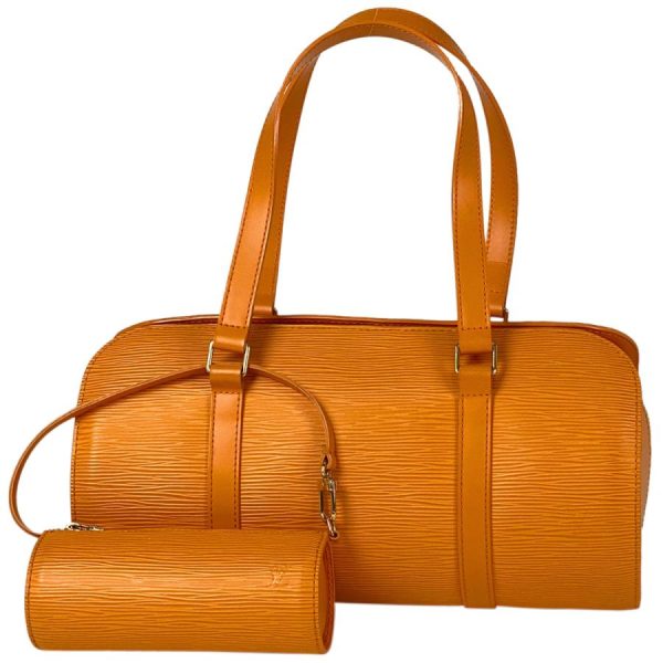 kaipre 1000041131984 i 20221026152349 Louis Vuitton Soufflot Shoulder Tube Handbag Epi Mandarin Orange