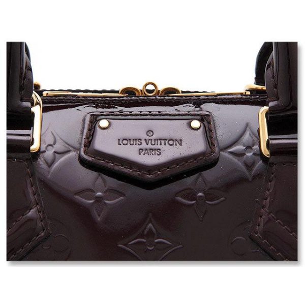 r deco online 210315 6 1nrr 03 8 Louis Vuitton Handbag Monogram Vernis Montana Amaranto Brand Popular