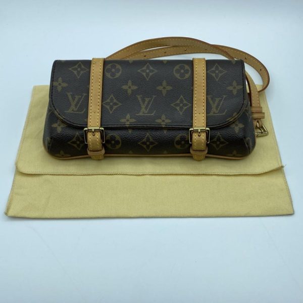 1 Louis Vuitton Monogram Pochette Marrell Shoulder Bag