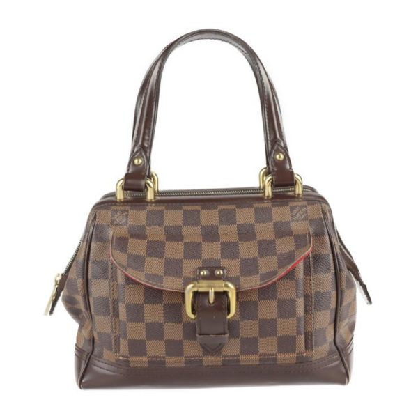 1 Louis Vuitton Knightsbridge Shoulder Bag Handbag Damier Canvas Leather Ebene