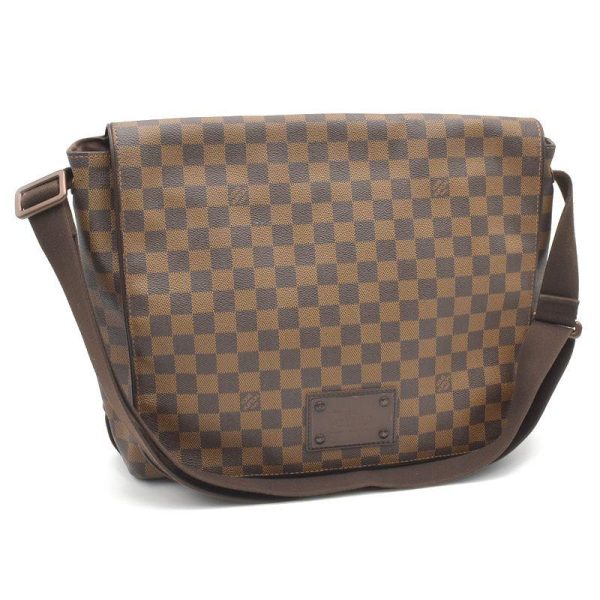 1 Louis Vuitton Brooklyn GM Shoulder Bag Crossbody Bag Damier Ebene Brown