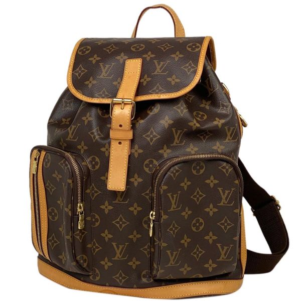 1 Louis Vuitton Sac de Bosphore Day Bag Backpack Rucksack Monogram Brown