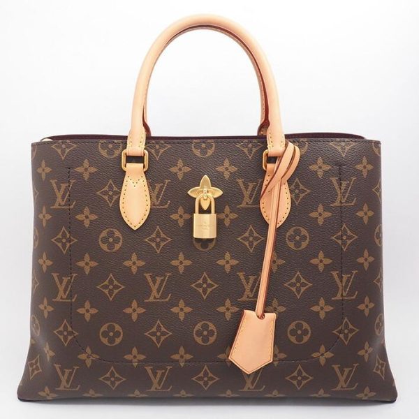 1 Louis Vuitton Flower Tote Monogram Hand Bag