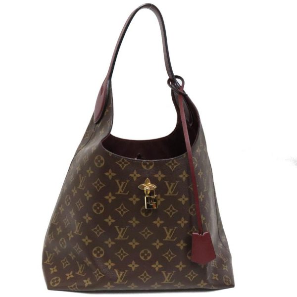 1 Louis Vuitton Flower Hobo Hand Bag Monogram