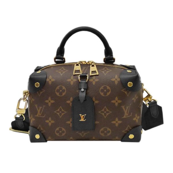 1 Louis Vuitton Monogram Petite Mare Supple Shoulder Bag Brown