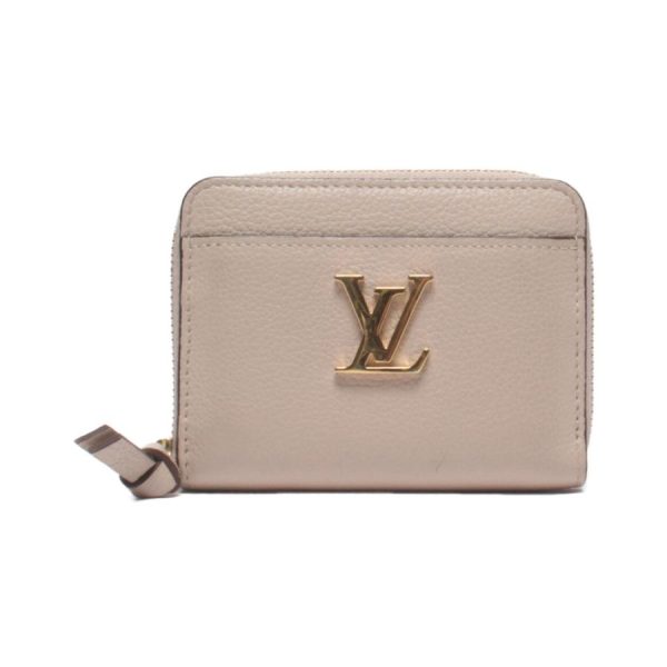 1 Louis Vuitton Coin Case Lock Me Zippy Coin Purse Beige