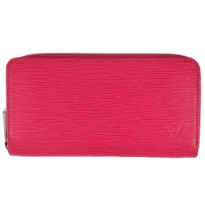 1 Louis Vuitton Zippy Wallet Epi Rose Pondicherry Leather Round Zipper Long Wallet