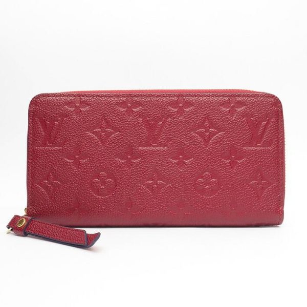 1 Louis Vuitton Zippy Long Wallet Monogram Implant