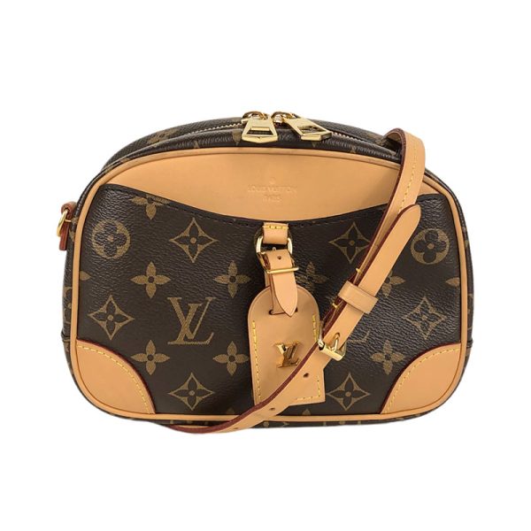 1 Louis Vuitton Deauville Mini Shoulder Bag Monogram Canvas Brown