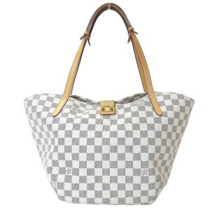 1 Louis Vuitton Muria Mahina Leather 2way Handbag Shoulder Bag Creme