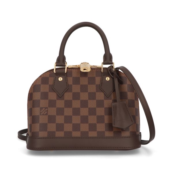 1 Louis Vuitton Alma BB Damier Ebene Hand Bag