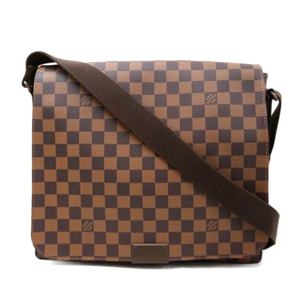 1 Louis Vuitton District MM Damier Ebene Hand Bag