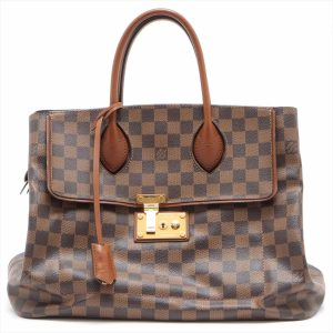 1 Louis Vuitton Bloomsbury PM Damier Ebene Handbag Brown