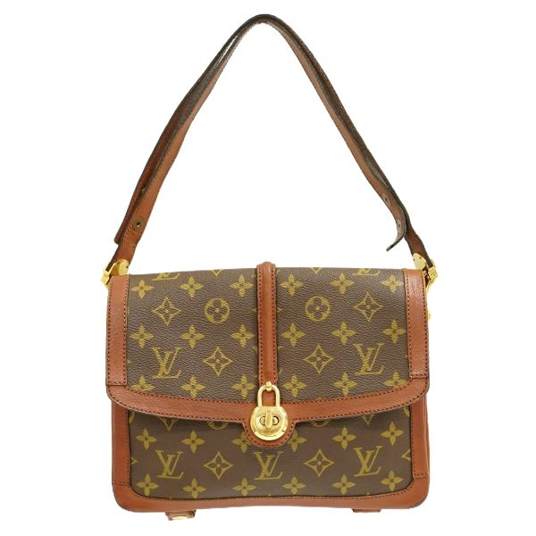 1 Louis Vuitton Sac Vendome Monogram Shoulder Bag Handbag Brown