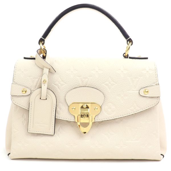 1 Louis Vuitton Georges BB Monogram Empreinte Cream Leather