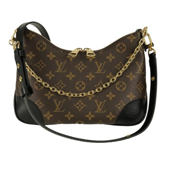 1 Louis Vuitton Boulogne NM Monogram Shoulder Bag Brown