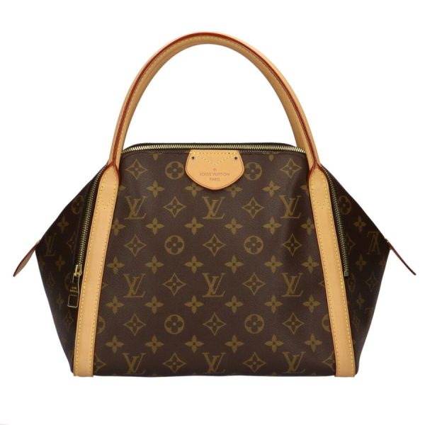 1 Louis Vuitton MM Monogram Handbag Brown