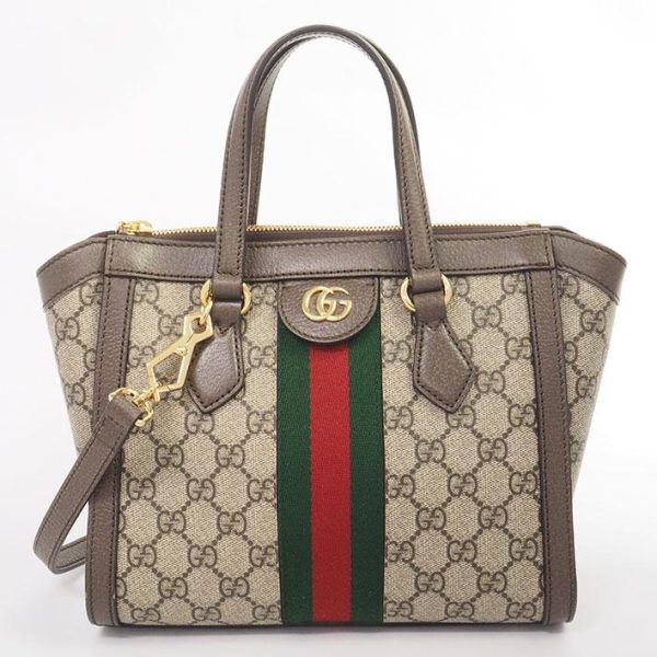 1 Gucci 2 Way Shoulder Bag Ophidia GG Small Tote Bag