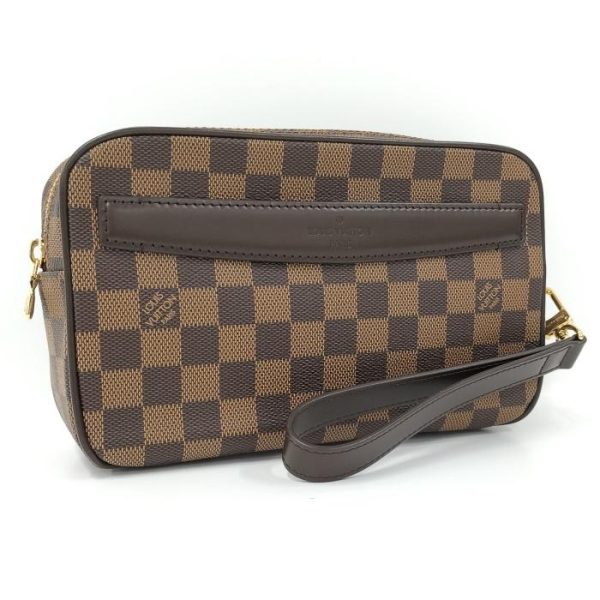 1 Louis Vuitton Pochette Saint Paul Clutch Bag Damier Ebene