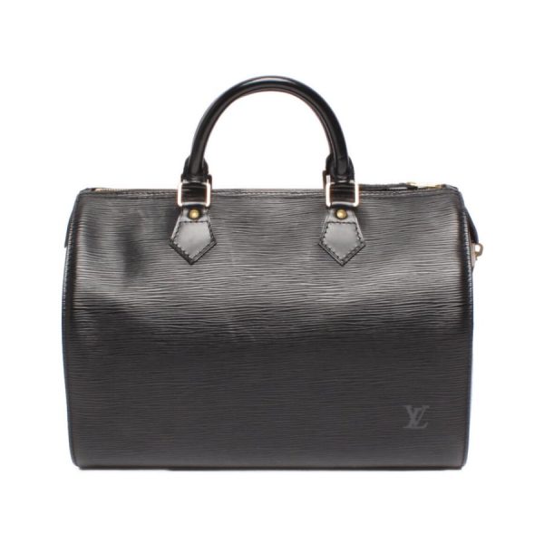 1 Louis Vuitton Epi Speedy 30 Boston Bag Black