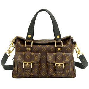 1 Louis Vuitton Papillon 30 Bag Damier Ebene Brown