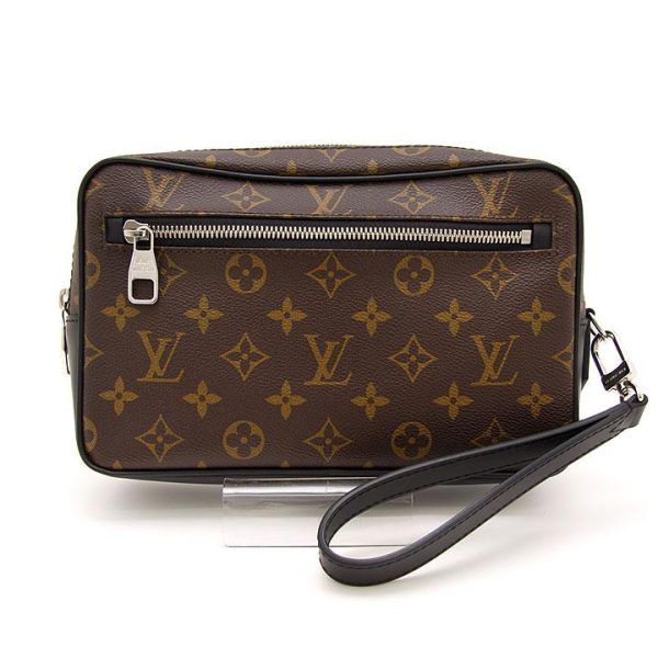 1 Louis Vuitton Pochette Kasai Second Bag Monogram Macassar Brown