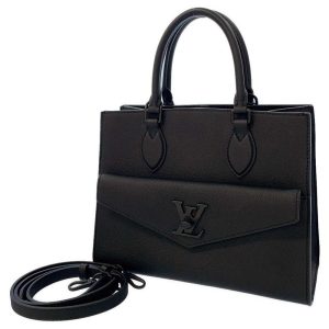 1 Louis Vuitton Hippo Business Business Bag Taurillon Leather