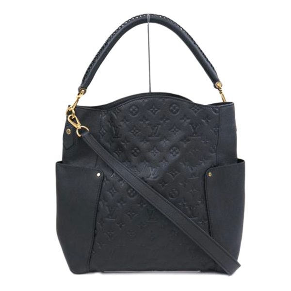 1 Louis Vuitton Bagatelle Emplant Noir Hand Bag