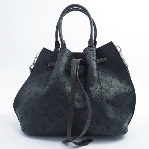 1 Louis Vuitton Girolatta Mahina Handbag Noir