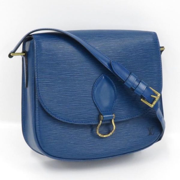 1 Louis Vuitton Sun Crew Shoulder Bag Epi Leather Toledo Blue