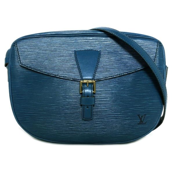 1 Louis Vuitton Jonuffeille Epi Diagonal Shoulder Bag Blue