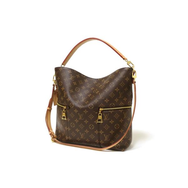 1 Louis Vuitton Melie Monogram Canvas Shoulder Bag