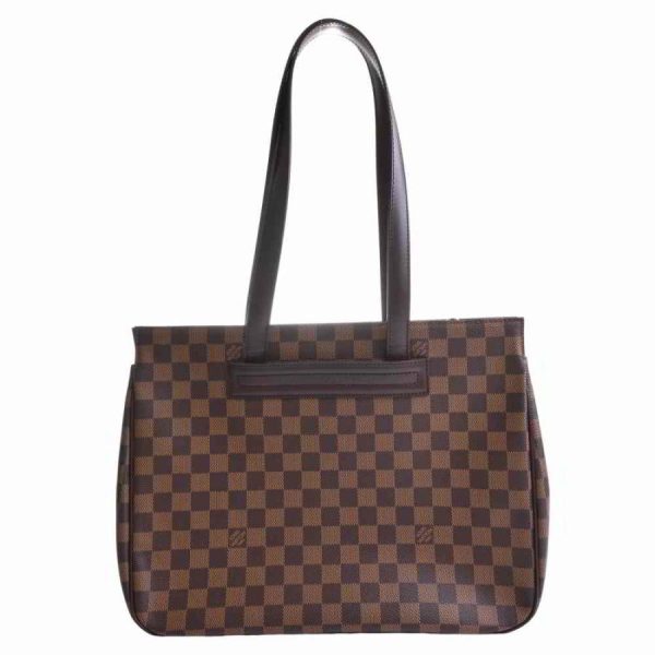 1 Louis Vuitton Damier Ebene Parioli PM Tote Bag Brown