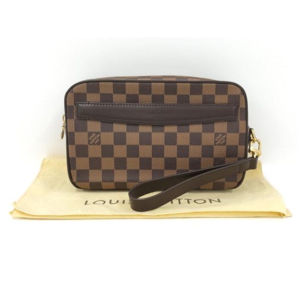 10 Louis Vuitton Pochette Saint Paul Clutch Bag Damier Ebene