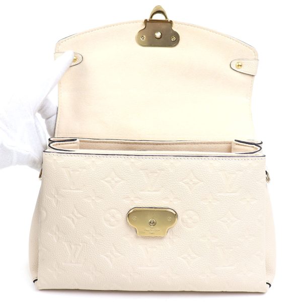 10 Louis Vuitton Georges BB Monogram Empreinte Cream Leather