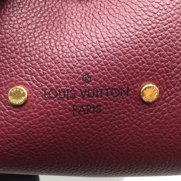 11 Louis Vuitton Manhattan Handbag Monogram Bordeaux Gold Hardware