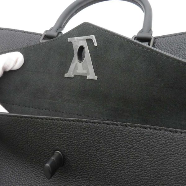 11 Louis Vuitton Handbag Calf Leather Lock Me Tote PM 2 Way Shoulder Bag Black