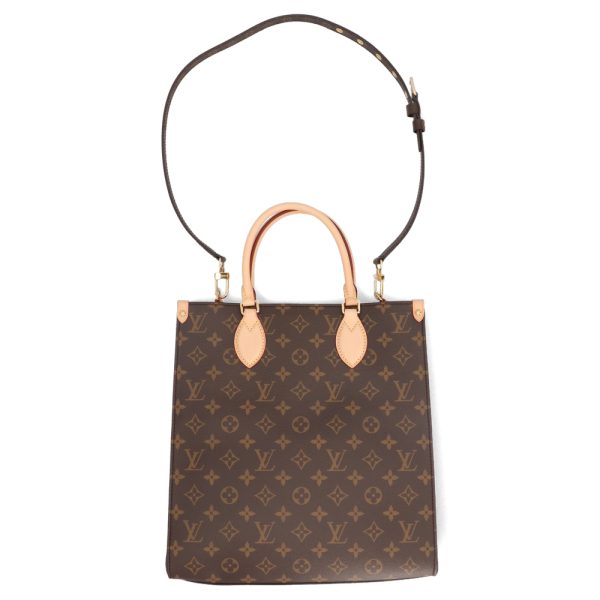 12 Louis Vuitton Sac Plat PM Monogram Hand Bag