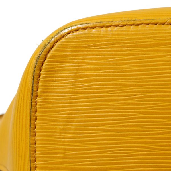 12 Louis Vuitton Neverfull MM Epi Shoulder Bag Yellow