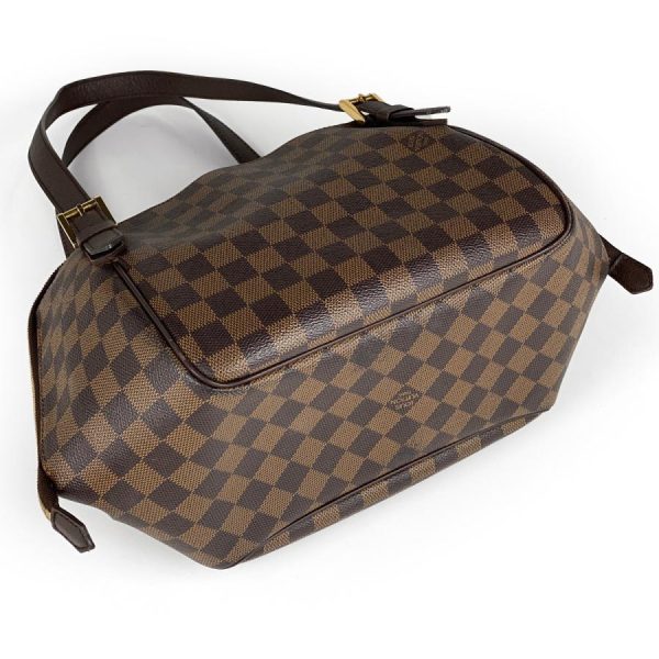 2 Louis Vuitton Belem MM Shoulder Bag Handbag Damier Brown