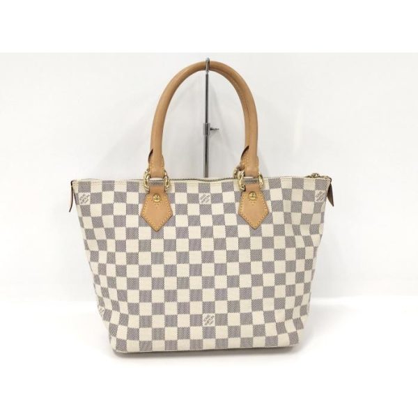 2 Louis Vuitton Saleya PM Handbag Damier Azur