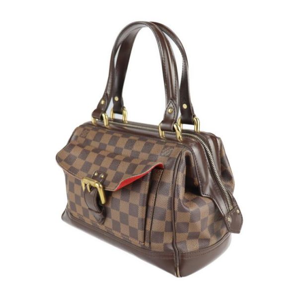 2 Louis Vuitton Knightsbridge Shoulder Bag Handbag Damier Canvas Leather Ebene